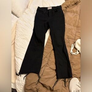 Everlane bootcut black pants size 26